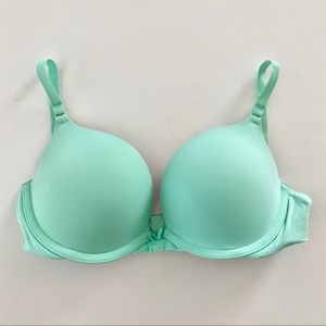Seafoam Green PINK Bra, 32B